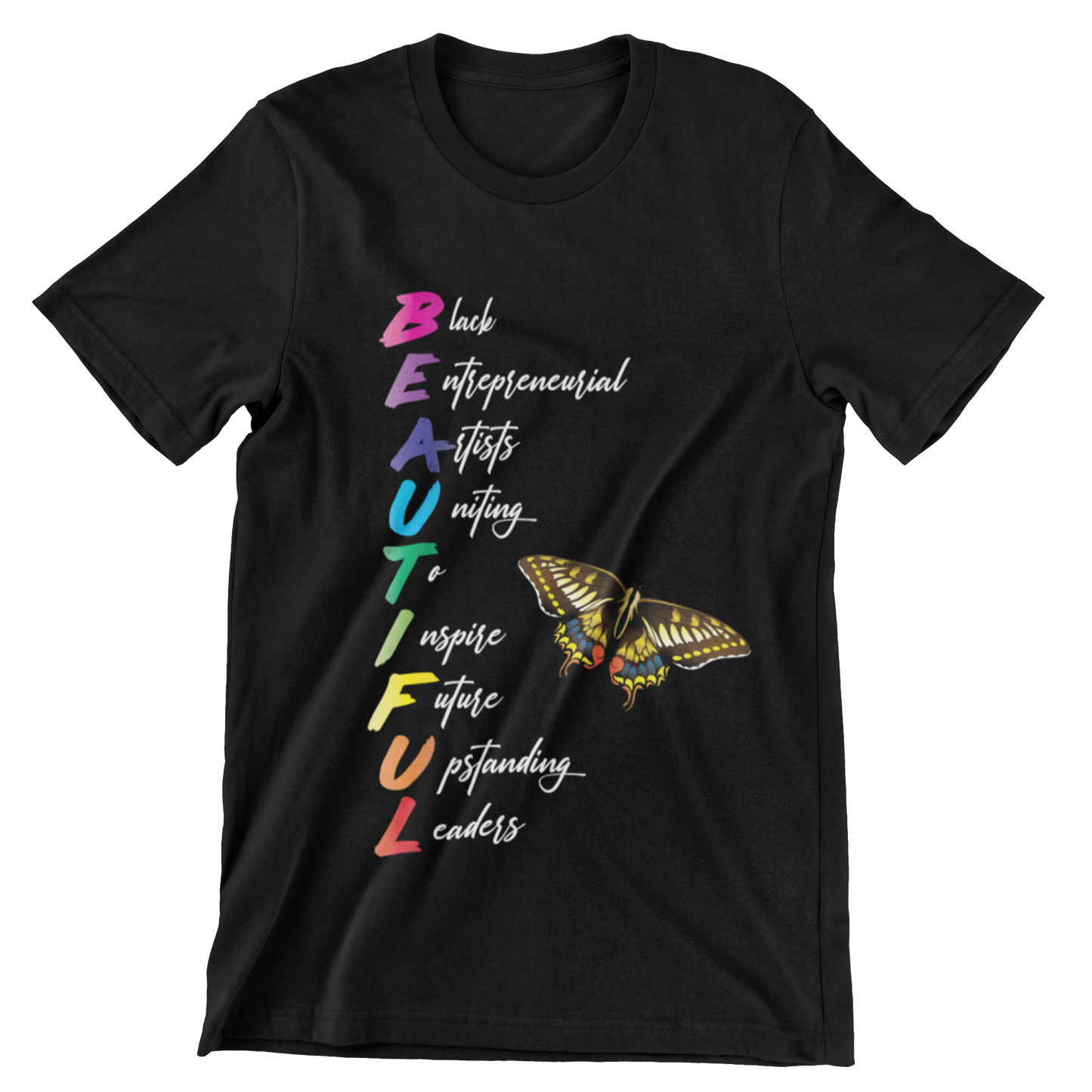 B.E.A.U.T.I.F.U.L Premium Butterfly Tee