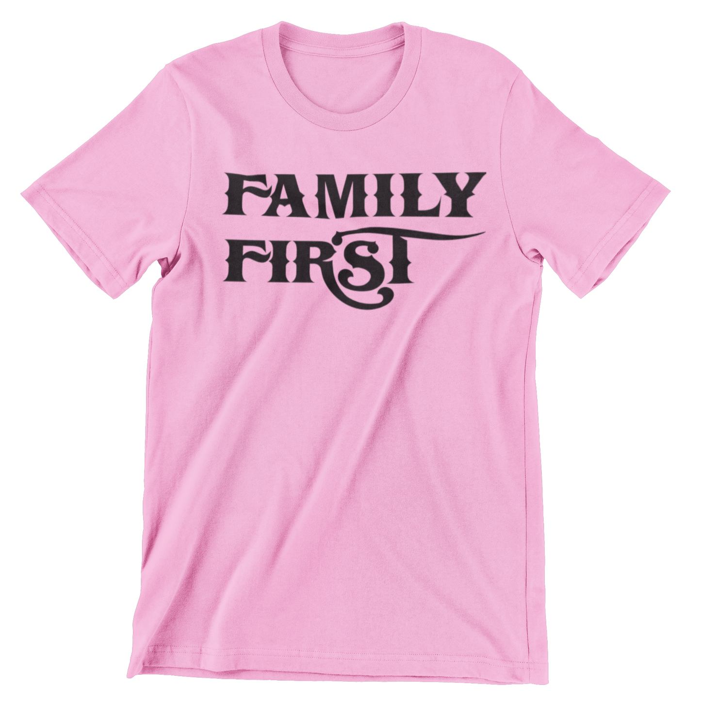 Family First Premium Pink Tee